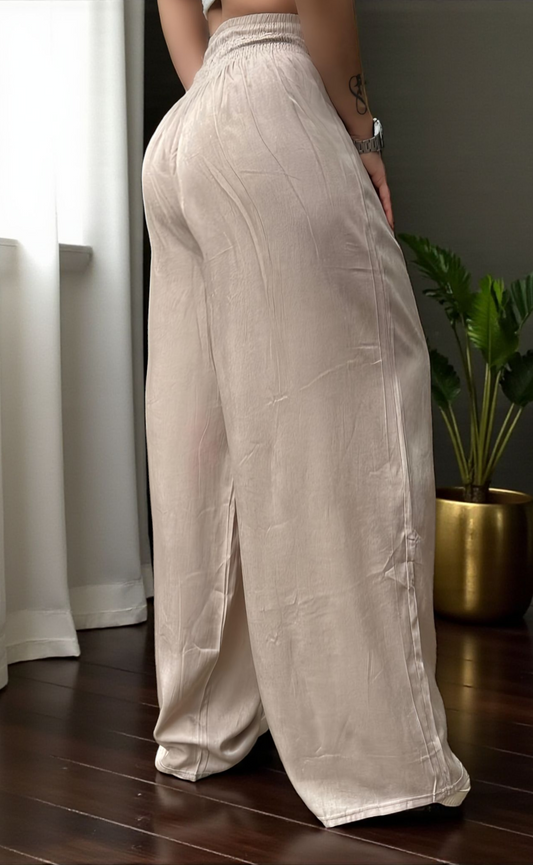 PANTALON PALAZZO LINO