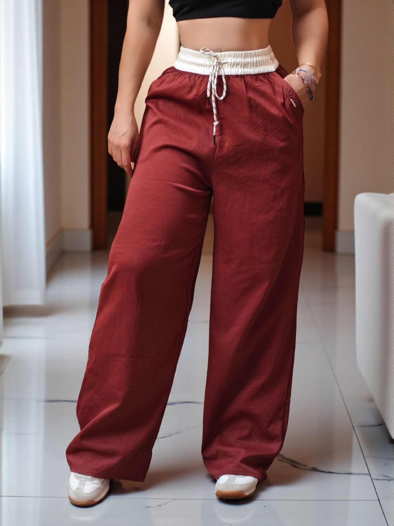 PANTALÓN POPELINA LUXE