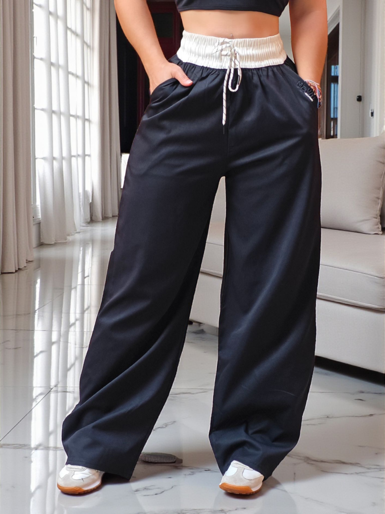 PANTALÓN POPELINA LUXE